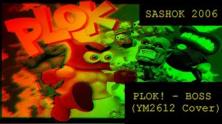 Plok  Boss YM2612 FM Cover  osc view [upl. by Carolus]