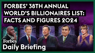 Forbes 38th Annual Worlds Billionaires List Facts And Figures 2024 [upl. by Germayne]