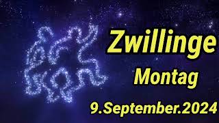 horoskop Zwillinge Montag 9 September 2024 [upl. by Ruelu583]