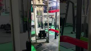 GyM Time  Never Give Up  Weight loss Journey motivation weightlosstips love [upl. by Acnayb]