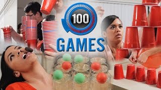 Minute to Win It Games 100 Party Games Ultimate Party Game List [upl. by Sirraj]