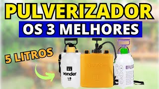 Top 3 Pulverizadores de 5 Litros Qual o Melhor Pulverizador Manual de 5 Litros Compressão Prévia [upl. by Blodgett]