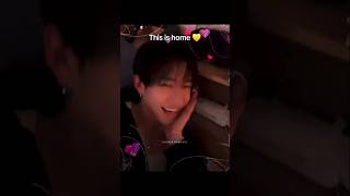 Welcome home Channie 💛 bangchan skz kpop [upl. by Racso]