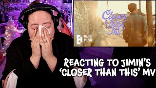 Reacting to 지민 Jimin Closer Than This Official MV bts jimin closerthanthis [upl. by Jasmine]