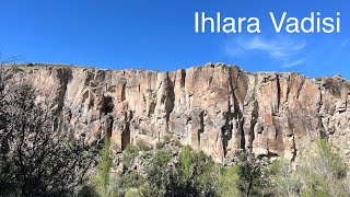 Ihlara Vadisi  Ihlara Valley  Aksaray  Turkey  Walking Tour  4K [upl. by Riatsala]