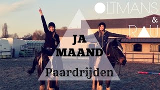 JA Maand 🐴PAARDRIJDEN EN KLETSEN OP DE VAJAYJAY👏 [upl. by Lu]