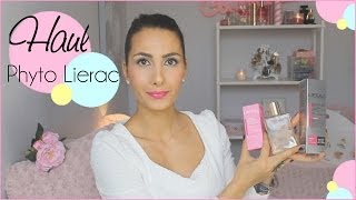 ♡ HAUL BEAUTE  Lierac amp Phyto [upl. by Assin]