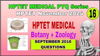 16 hptet Biology Theory amp MCQs November 2024 tgtmedical hptetmedical hptetbiology [upl. by Chura]