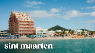 Walking Along the Boardwalk in Philipsburg Sint Maarten [upl. by Maure]