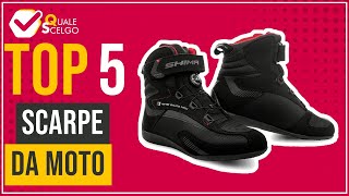 Scarpe da moto  Top 5  QualeScelgo [upl. by Tarrsus]