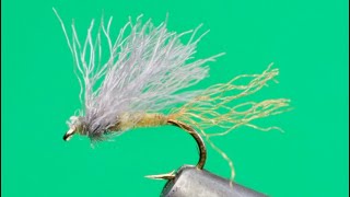 ALBERT’S SULFUR EMERGER  FLY TYING TUTORIAL [upl. by Ynnij]