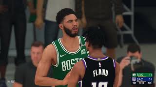 Boston Celtics 4028 vs Sacramento Kings 2741  March 25 2026 [upl. by Siurtemed]