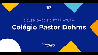 Six Formaturas  Solenidade Pastor Dohms 2k23 [upl. by Kramnhoj]