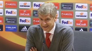 Arsenal 31 Cologne  Arsene Wenger Full Post Match Press Conference  Europa League [upl. by Ynafets]