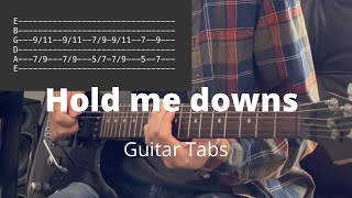 Hand me downs by Mac Miller  Guitar Tabs [upl. by Danika]