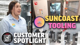 Customer Spotlight  Suncoast Tooling  Haas Automation Inc [upl. by Nirro609]