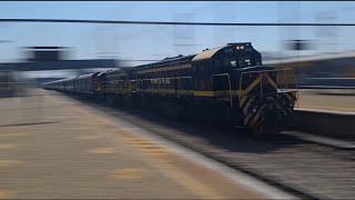 Rovos Rail trains at Pretoria North [upl. by Romo537]