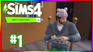 Learning How to Knit  The Sims 4 Nifty Knitting  EP 1 [upl. by Radmilla]