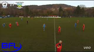 Jordan Evans winner  Baglan Dragons v Goytre United 27012024 [upl. by Eugenius]