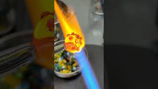 glassworks glassart glass lampwork torchwork flamework marble glassmarbles hobnail torch [upl. by Nylannej192]