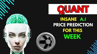 Insane QUANT QNT Price Prediction for THIS WEEK by AI [upl. by Puri161]