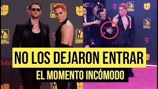 No dejaron entrar a RBD a Premios Lo Nuestro  Momento incómodo [upl. by Siroled]