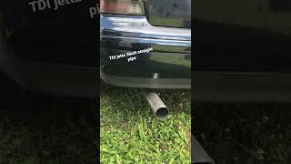 Jetta TDI 3 inch straight pipe [upl. by Judie657]