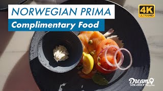 Norwegian Prima  Food Guide [upl. by Anikehs420]