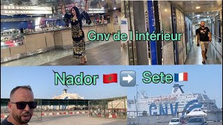 vlogvoyage retour en France GNV nador sete 2022Fin de tests pcr pour rentrer en France [upl. by Ahsian]