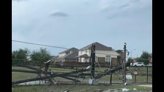 FIRST ALERT WEATHER DAY Powerful thunderstorms strike Central Texas on 52224 [upl. by Vergil]