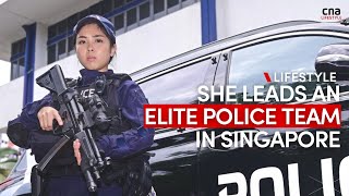 The young woman leading an elite police team protecting Singaporeans from violence  CNA Lifestyle [upl. by Yewed]