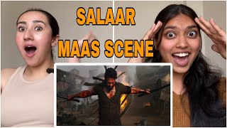 SALAAR MASS KATERAMMA FIGHT SCENE REACTION  PRABHAS [upl. by Lory911]