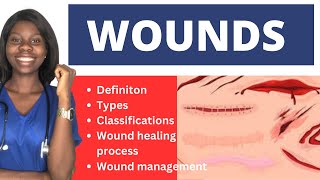 WOUNDS AND WOUND CARE [upl. by Acnairb]