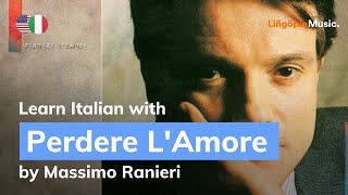 Massimo Ranieri  Perdere LAmore Lyrics  Testo English amp Italian [upl. by Giralda]