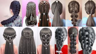 Stylish Open Hairstyle Quick and Easy Hairstyle for Beginners [upl. by Gratia891]