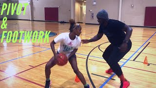 Basketball Footwork amp Pivot Workout [upl. by Jude]