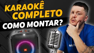 COMO MONTAR UM KARAOKÊ COM SEU SISTEMA DE SOM  AUDIO PRIME [upl. by Nesyla]