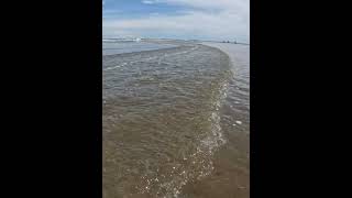 Waves cross over each other to create AMAZING effect in Uvita Costa Rica travel nature beach [upl. by Acceber]