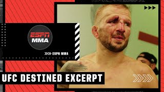 UFC Destined The moments after TJ Dillashaw’s win vs Cory Sandhagen  ESPN MMA [upl. by Yennek]