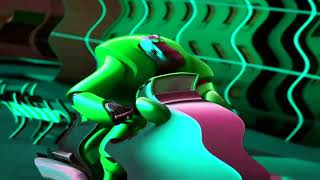 Crazy Frog  Axel F Official Video In Greenwave [upl. by Enilrem]