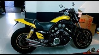 VMax Amarela na Yamaha [upl. by Budworth585]