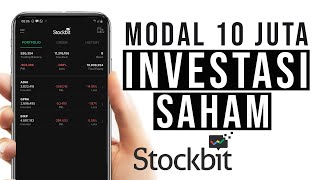 Hasil Investasi Saham di Stockbit MODAL 10 JUTA [upl. by Hephzibah]