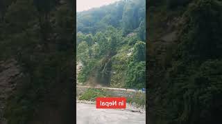 A huge landslide hit mugling roadtravel roadshorts skdvolg [upl. by Malamud826]