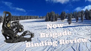 The 2024 Now Brigade Snowboard Binding Review [upl. by Lleraj]