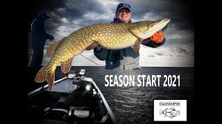 Volkerak Season Opener 2021  Great Pike Fishing [upl. by Yenduhc]