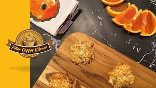 Coconut Orange Pistchio Macaroon  Chia Seed Macaroon  Orange Macaroon [upl. by Krongold]