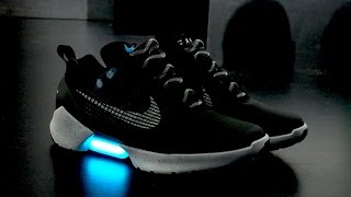 Nike HyperAdapt 10 Sneakers First Look  Self tying Shoelaces [upl. by Sherborne504]