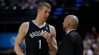 Jason Kidd is impressed with Mason Plumlees progression with the Brooklyn Nets [upl. by Bull741]