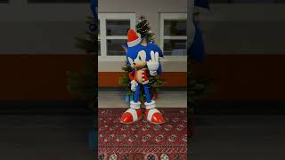 Merry Christmas from Sonic sonicthehedgehog christmas sonic [upl. by Margarete]