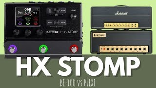 HX STOMP MODDED PLEXI AMPS DIALED IN Placater amp Brit Plexi Bright [upl. by Llenrahs]